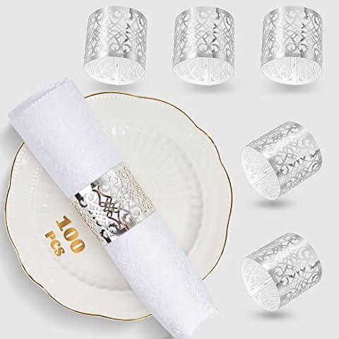 100 servilleteros de papel de aluminio ESLOYSUN Cover