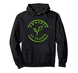 Powered By Plants T-Shirt Vegan Workout Pullover Hoodie