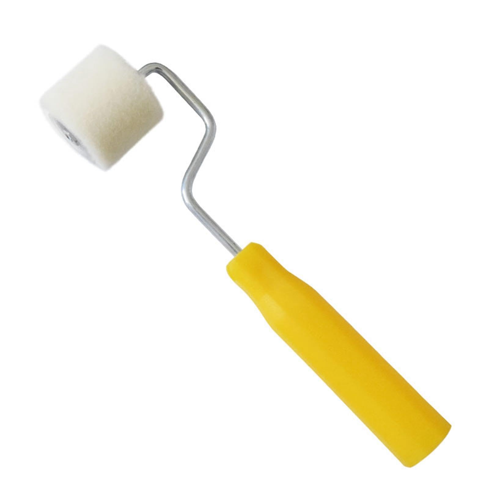 Confezione da 2 mini rulli per vernice, piccoli rulli di lana da 10,2 cm per dettagli precisi, ideali per ritocchi, progetti artistici e pittura in miniatura