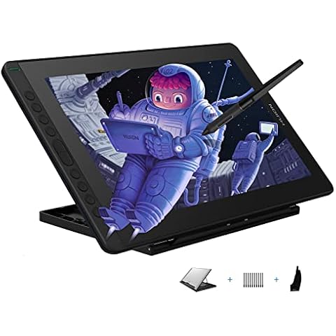 HUION Kamvas 16 2021 Tableta Gráfica con Pantalla Cover
