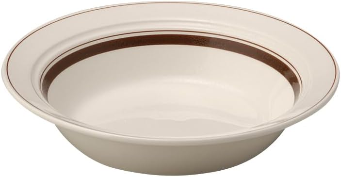 Koyo Pottery 13426023 Countryside Dark Brown, 7.5 inches (19 cm), Soup Bowl, Dishwasher Safe, Made in Japan