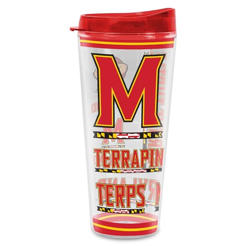 Image of Rico Industries NCAA College Double Wall Mayhem 16oz Or 20oz Tritan Tumbler W Lid
