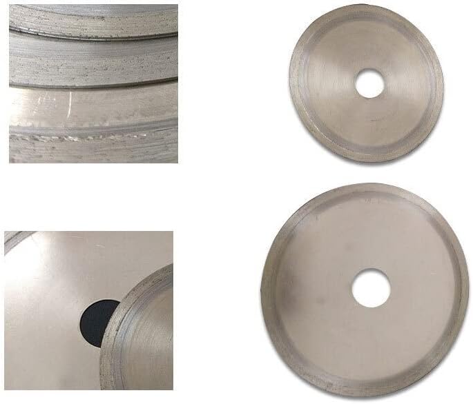1pc Ultra-Thin Diamond Saw Blade 100-300mm for Jewelry, Marble Cutting - Sintered Alloy Steel(150x20x0.5mm)