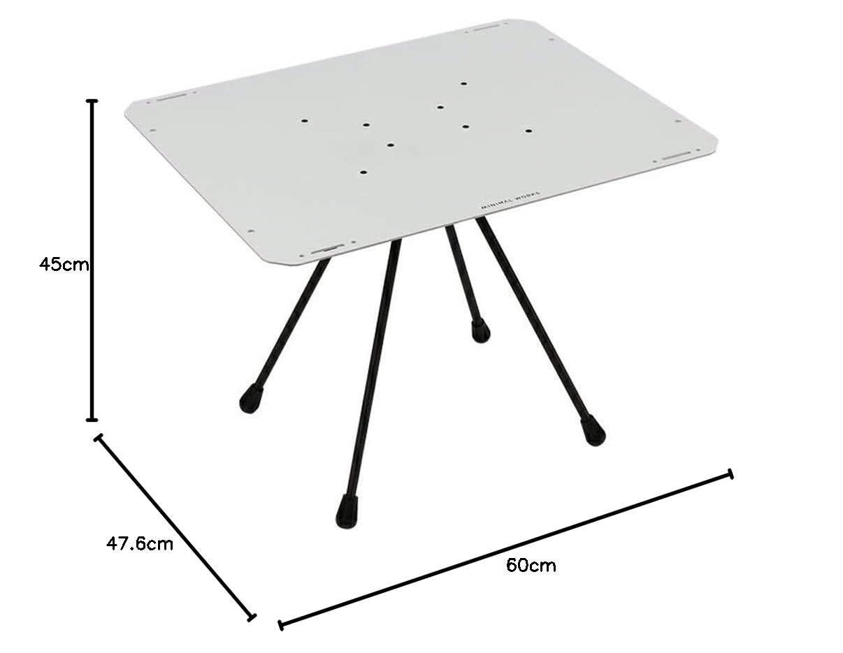 ミニマルワークスデュオテーブル Amazon.co.jp: ミニマルワークス デュオ テーブル シルバー DUO TABLE