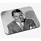 Antidérapant, toucher doux French Unicorn Tapis de Souris Star Célèbre Cary Grant Acteur Vieux Cinéma Original 1