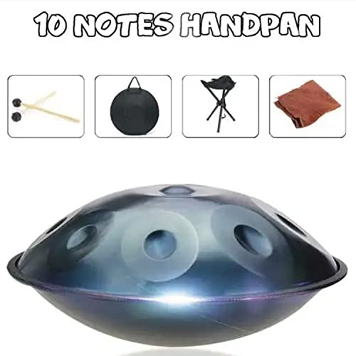 Set de Steel Tongue Drum con 10 notas en Re menor 22 pulg miniatura 2