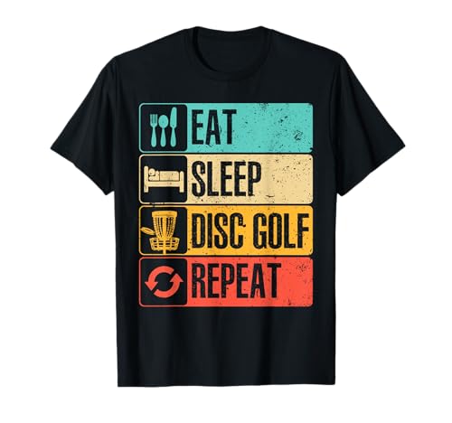 Divertido disco de golf arte para hombres y mujeres jugador de golf golf golf disco golfistas Camiseta