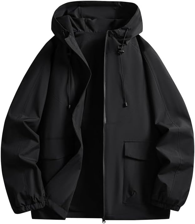 Mens Spring Outdoor Hiking Jacket Windproof Waterproof Camping American Style Jackets for Men