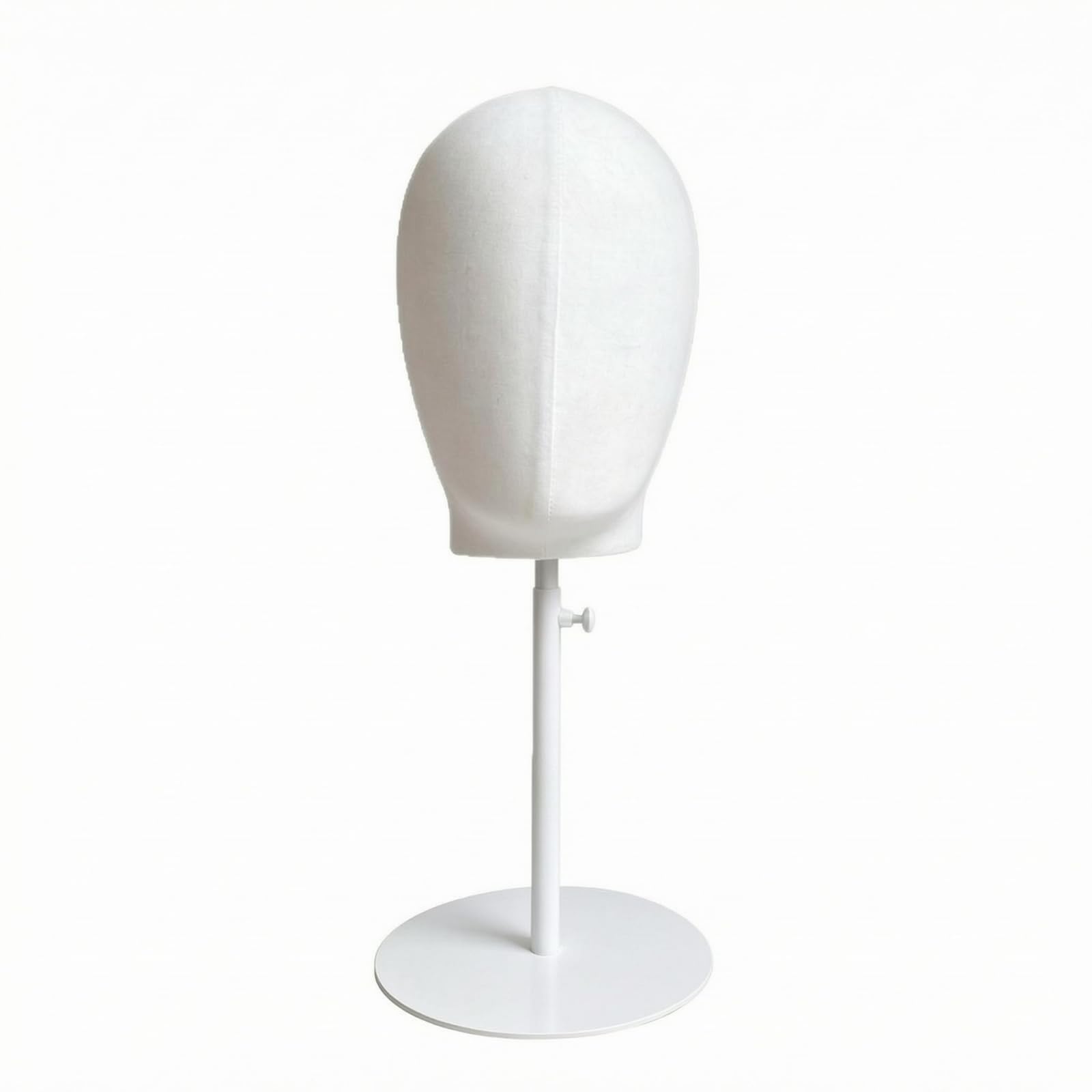 Tête à Coiffer Acier Inox Support Tête Réglable Léger Matériel Coiffure