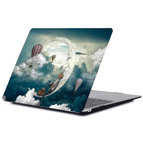 FFBOFFC Funda Compatible con MacBook Pro 13 Pulgadas 2015 2014 2013 2012 Modelo A1502 A1425 con Pantalla Retina, Delgada Plástico Rígida Carcasa Protector Cubierta, Paraíso