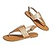 Strandschuhe Damen Sandalen Elegant Sexy Transparent Damen mit Fussbett Sandalen Sommer Flach Sandaletten Sandals Strandsandalen Hausschuhe Flip Flops Slippers Sommerschuhe Sandalen