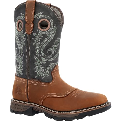 [Georgia Boot] tbgEFAB Men's Waterproof Pull on Work Boot Y uE 25.0 cm