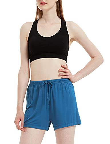 Image of GYS Women's Bamboo Viscose Cooling High Waisted Pajama Shorts