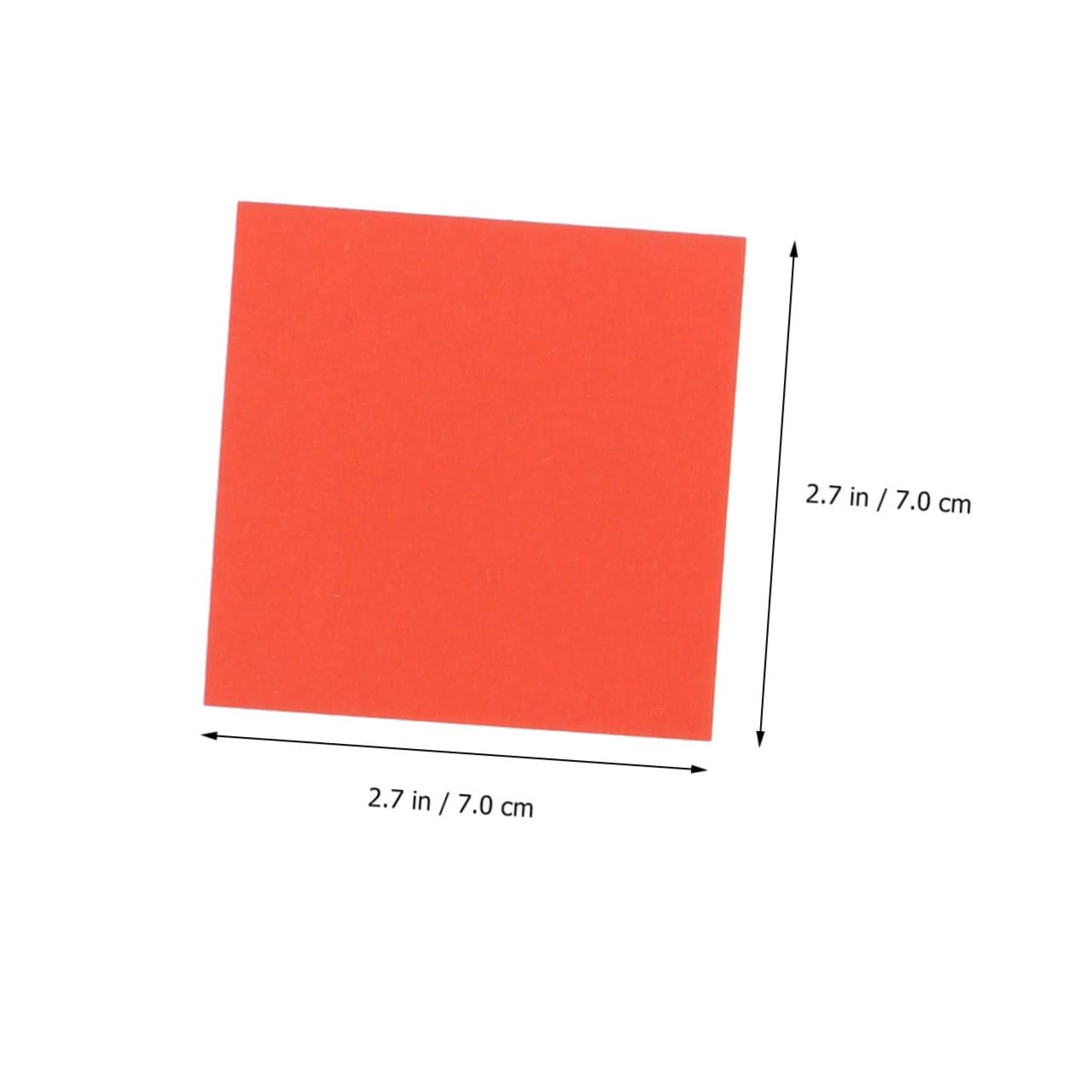 HOMSFOU 2000 Stück Bastelpapier Doppelseitiges Origami Faltpapier Farben Quadratische Papierblätter für Diy Projekte und Kreative Bastelideen