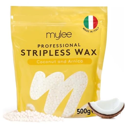Mylee Wachs Perlen 500g Wachs Pellets Kokosnuss & Arnika + Holzkohle & Grüner Tee … (Kokosnuss & Arnika)