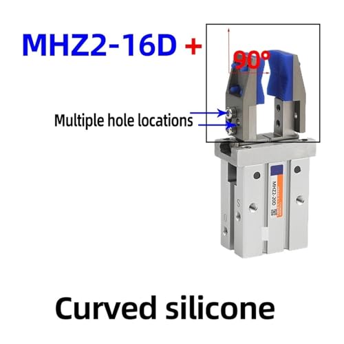 Vérin pneumatique MHZ2-16D anti-rayure à griffes silicone