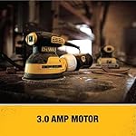 DEWALT Orbital Sander Kit, 5 inch, 3 amp, Corded, 12,000 OPM (DWE6421K) - Image 5