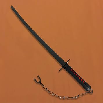 Handmade Powder Coated Ichigo Kurosaki's Tensa Zangetsu Bankai Sword