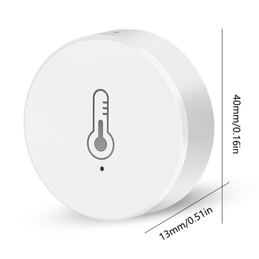 Graffiti Zigbee Capteur de Température et D'Humidité Intelligent Smart Home Link Capteur de Température et D'Humidité Sans Facile à Utiliser