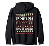 Photo Gallery rc car racer santa is watching xmas ugly christmas rc cars felpa con cappuccio Photo Gallery rc car racer santa is watching xmas ugly christmas rc cars felpa con cappuccio