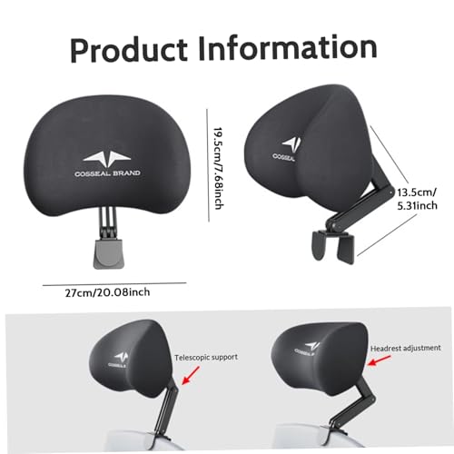 Appuie-tête pour le support du cou de chaise de bureau contre les douleurs de nuque
