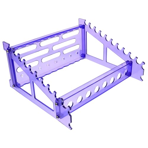 PLAFOPE Pipette Stand Laboratory Tool Sampling Pipette Rack Pipette Holder for Multiple Pipettes Sample Pipette Rack Plastic Pipette Holder Sampling Pipette Holder Portable Pipette Holder