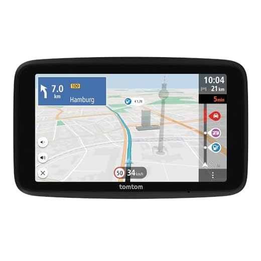 TomTom Camper Navi GO Camper Tour 2. Generation (6 Zoll großes Display mit Wohnmobil- und Wohnwagen-POIs, Updates über Wi-Fi, TomTom Traffic, Europakarten, dynamischer Fahrspurassistent)