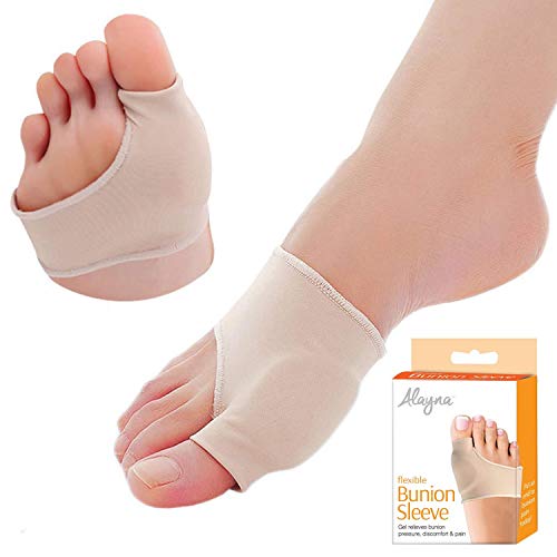 Bunion Relief Gel Cushioned Sleeve Bunion Protector Brace for Men and Women  Orthopedic Bunion Corrector Protection and Treatment for Hallux Valgus Bunion Pain (1 Pair) M