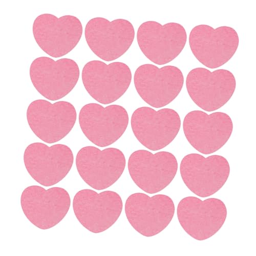 Ipetboom 20 Pcs Facial Sponge Spong Cleaning Sponges Face Washing Tool Pink Wood Pulp Fiber