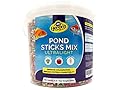 HERONS - Pond Sticks Mix Ultralight - Floating Sticks for Koi, Carp and Coldwater Fish - Immune System Boost - With Spirulina and Paprika - Complete Feed for Pond Fish - 5L Bucket