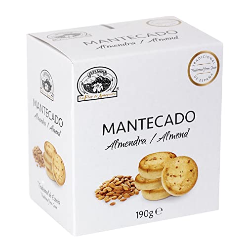 LA FLOR DE ANTEQUERA mantecados de almendra caja 190 gr