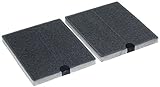 Miele Original Zubehör DKF 15-1 Geruchsfilter mit Aktivkohle / 2 Filter / für Umlufthauben / Vermeidung von unangenehmen Kochgerüchen / für Dunstabzugshauben DA 25xx, 2450, 2580