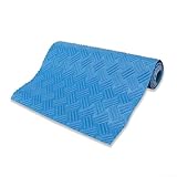Honseadek PVC-Treppenmatte zum Schwimmen, blaue Textur, einfach zu verstauen, 60 x 23 cm/90 x 23 cm/90 x 40 cm, rutschfeste Leiter und Schnitt für Sicherheit (6023 cm)