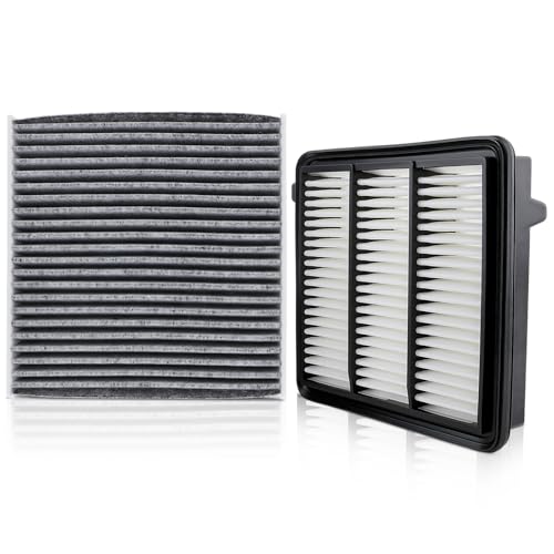 GoaMotors Engine Air Filter and Cabin Air Filter Replacement Compatible with Honda Civic 1.5L 2022-2024 Replace 17220-64A-A00 80291-TF3-E01
