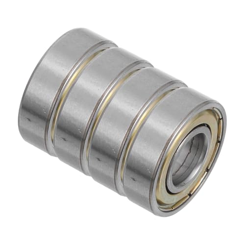 DONFAMDS 4個 車椅子前輪用軸受け 入り 高精スチール製 ベアリング フロントホイール軸受け 手動車椅子キャスター交換パーツ 安定走行サポー