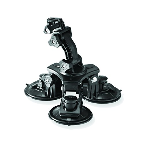 Veho Muvi Universal Professional Triple Cup Suction Mount For Muvi Kx-Series | Muvi K-Series | Muvi Hd | Muvi Micro - Black (Vcc-A027-3Sm) #TOP9