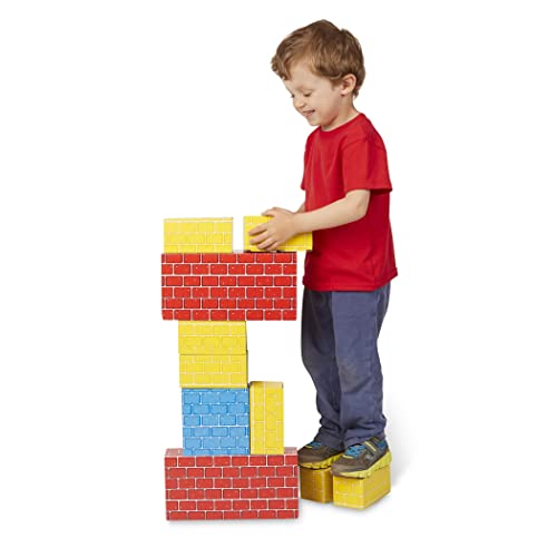 Melissa & Doug Jumbo Cardboard Building Blocks #TOP10