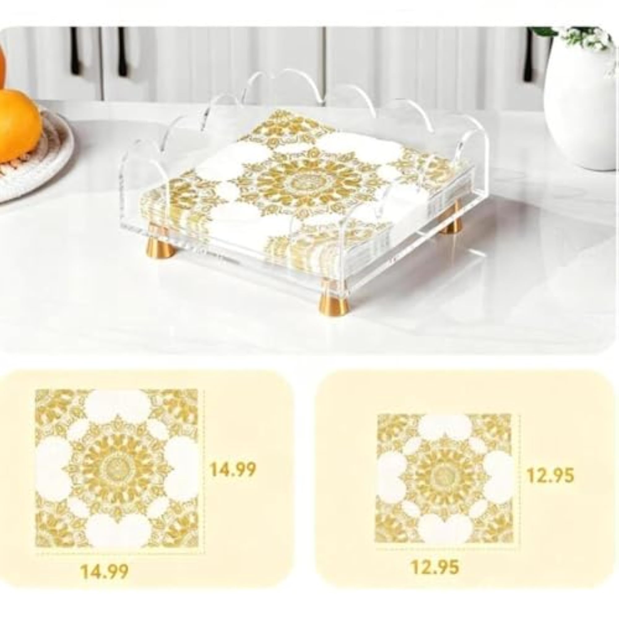 Bathroom Paper Towel Holder Acrylic Napkin Holder