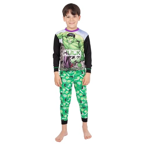 Marvel Boys' The Incredible Hulk Pajamas2