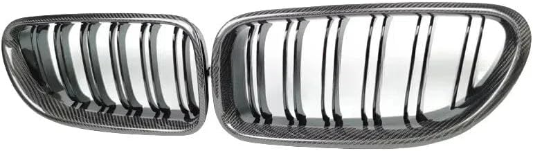 Real Carbon Fiber Front Bumper Kidney Grill for BMW M6 640i 650i F06 F12 2013-17