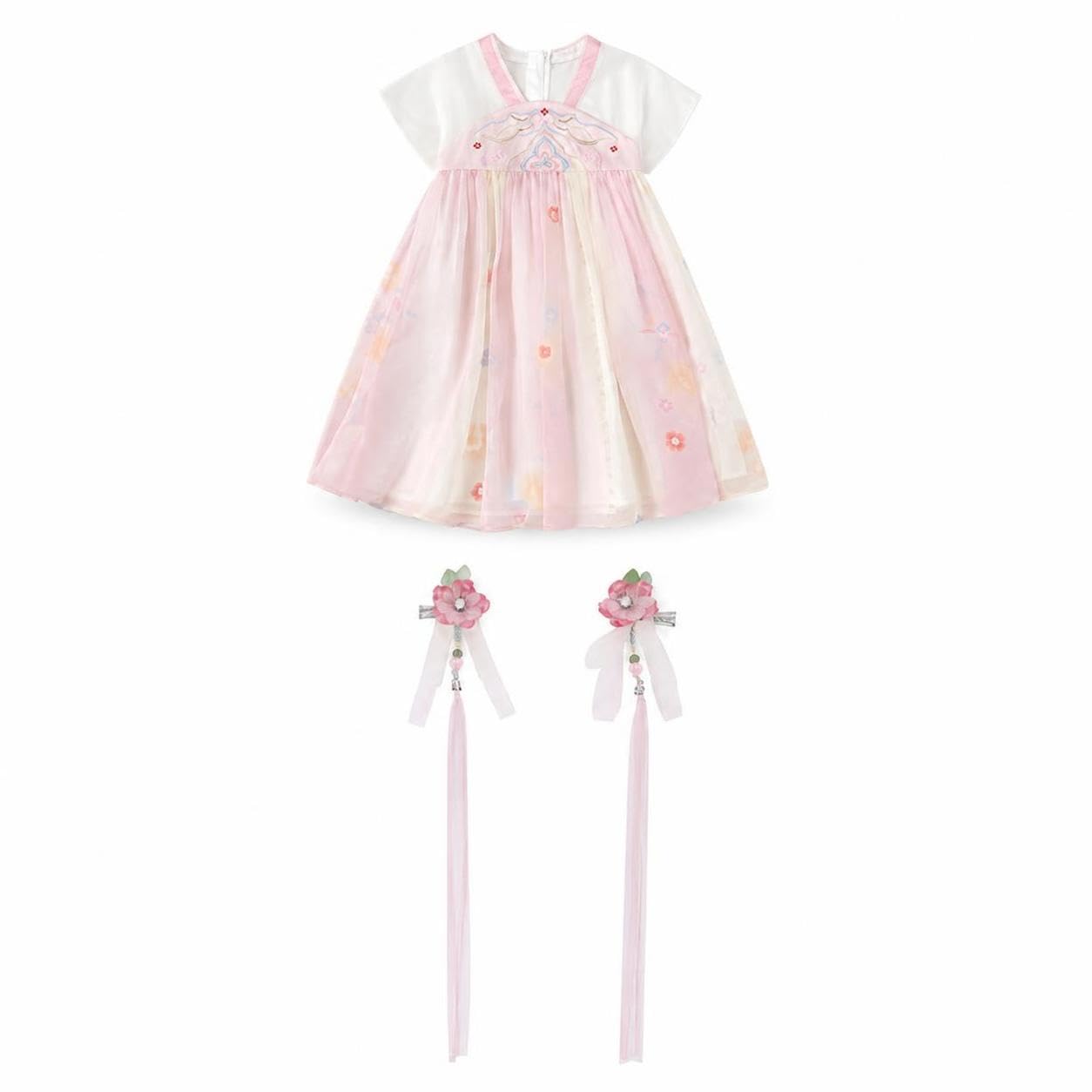 Vestido para Niña, Ruqun Chino, 150cm