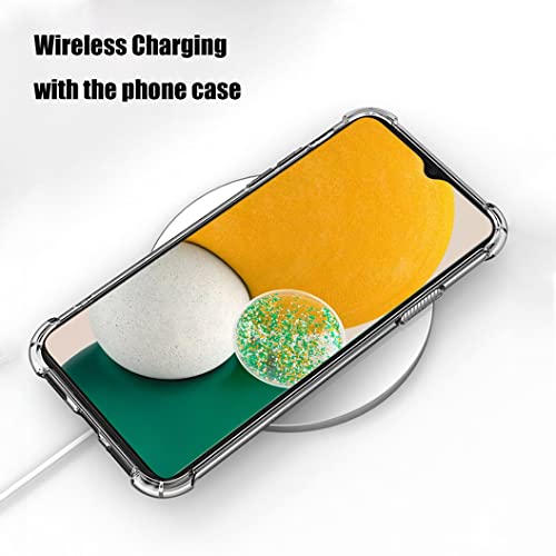 Beaucov Galaxy A03S Case, Sunflower Bee Drop Protection Shockproof Case Tpu Full Body Protective Scratch-Resistant Cover For Samsung Galaxy A03S #TOP5