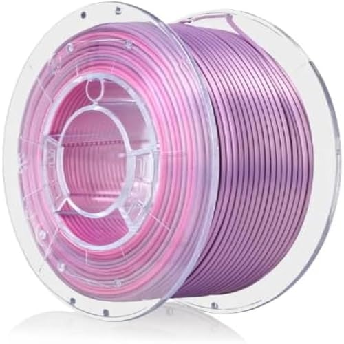 Filament ROSA 3D FILAMENTS PLA Różowy Tęczowy Jedwabny (PINK RAINBOW SILK)