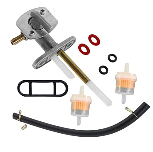 BEIYIPARTS Petcock Fuel Tank Switch Valve for Polaris Trail Blazer Trail Boss 250
