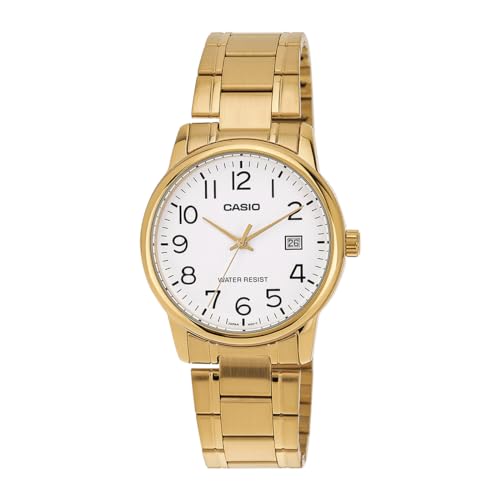 Casio Enticer Men Analog White Dial Men MTP-V002G-7B2UDF (A2312)
