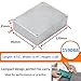 LKRXW 2Pcs 1590BB Guitar Effect Pedal Case Diecast Metal Aluminum Stomp Box Case Enclosure Electronics Project Box Enclosure with Screws 120mmx95mmx35mm 4.72