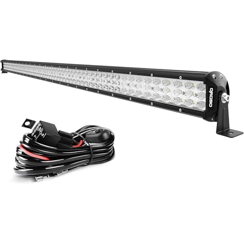 Image of OEDRO 52 Inch LED Light Bar Triple Row w /Wiring Harness