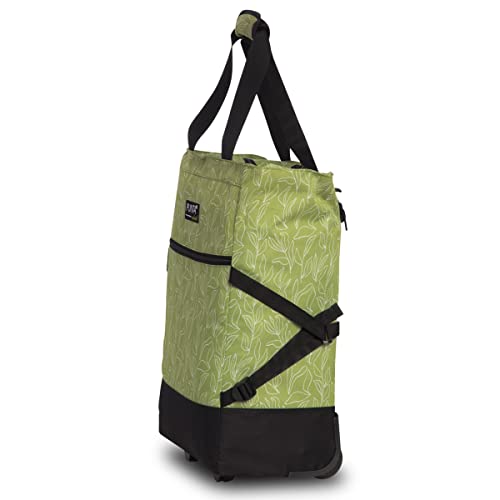 Punta Wheel Print Einkaufstrolley Einkaufsroller Einkaufswagen Shooping Trolley 10008, Farbe:Hellgrün – Bild 5