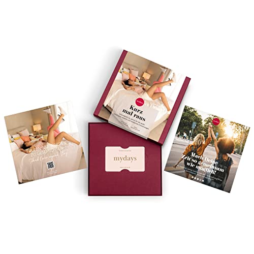 mydays Geschenkbox Kurz mal Raus, idyllische Hotels an ca. 230 Standorten, Erlebnis-Box für 2 Personen