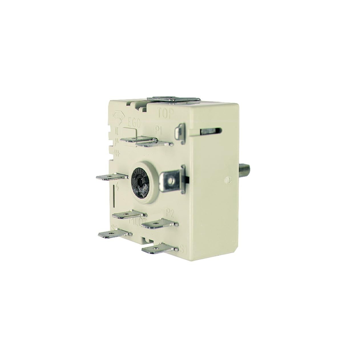 easyPART Kompatibel/Ersatz für AEG 315078823/4 Kochplattenschalter Energieregler Einkreis Kochfeld Herd Electrolux 3150788234 stufenlose Regulierung rechtsdrehend aufsteigend EGO 50.57021.010 passend